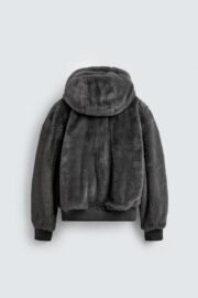 FAUX LEATHER BOMBER JACKET - Image 2