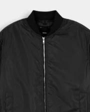 Men’s Black Bomber Jacket - Image 3