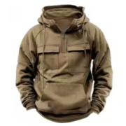 Men’s Casual Hooded Sports Sweatshirt with Pockets - Image 5