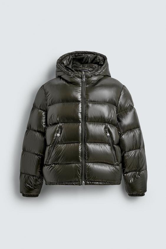 new1.jpg FEATHER WATER REPELLENT PUFFER JACKET - Image 1