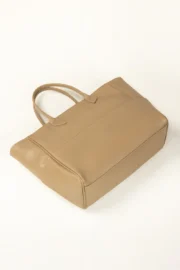 Tan Beige Tote - Image 4